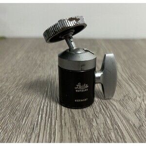 Vintage LEITZ WETZLAR Germany Small Ball & Socket Tripod Head Attachment Piece
